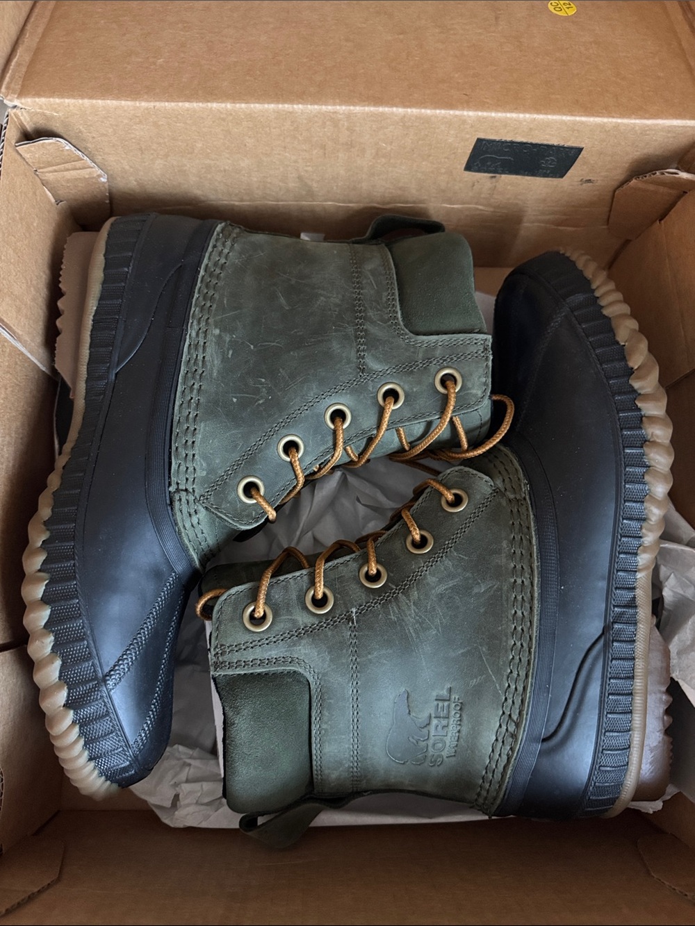 Sorel Cheyanne II Waterproof Boots Surplus Green